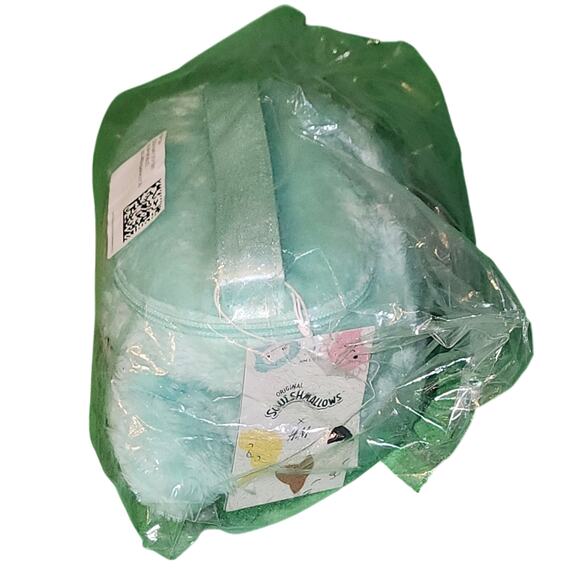 BLACK FRIDAY SALE Squishmallows H & M Excl. Joelle, Aqua Blue Bigfoot 2-Pc Set - Picture 10 of 14